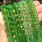 Genuine Multicolor Faceted Rondelle Beads (60-110pcs)