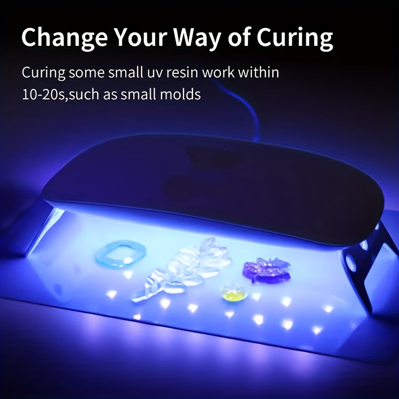 Resin Mold Jewelry Making Kit with Light & Casting Models – 100g / 200g / 300g Transparent Epoxy Resin Set