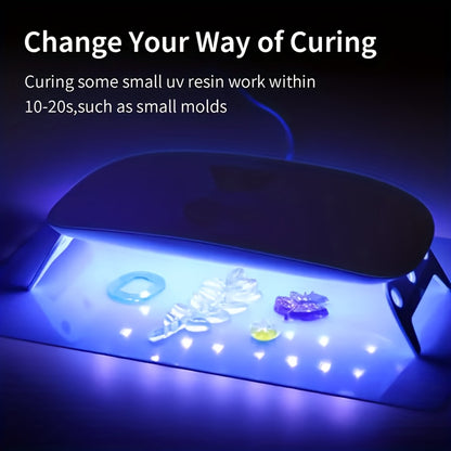 Resin Mold Jewelry Making Kit with Light & Casting Models – 100g / 200g / 300g Transparent Epoxy Resin Set