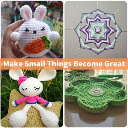 Soft Acrylic Yarn Skeins – Vibrant Colors for Crochet & Knitting