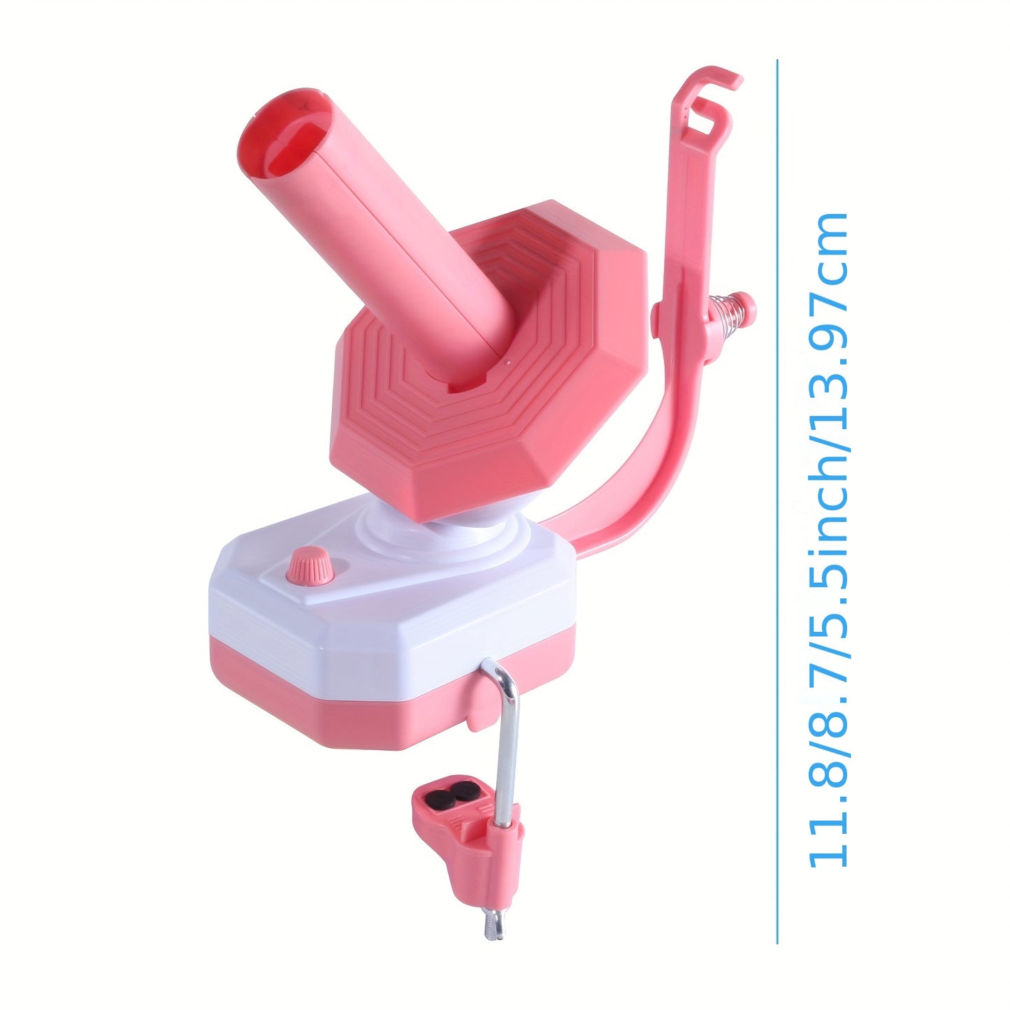 Electric Yarn Ball Winder for Knitting or Crocheting – 10oz Capacity, Speed Control, Adjustable Tension