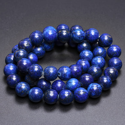 High-Quality Blue Lapis Lazuli Natural Stone Beads