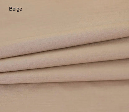 100% Cotton Fabric –1.45 meters by 1 meter – 20 colors Soft, Breathable & Skin-Friendly