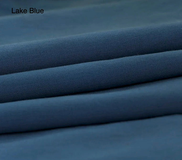 100% Cotton Fabric –1.45 meters by 1 meter – 20 colors Soft, Breathable & Skin-Friendly