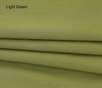 100% Cotton Fabric –1.45 meters by 1 meter – 20 colors Soft, Breathable & Skin-Friendly