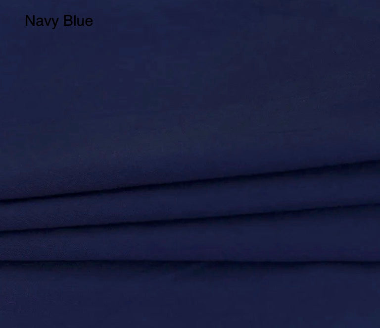 100% Cotton Fabric –1.45 meters by 1 meter – 20 colors Soft, Breathable & Skin-Friendly
