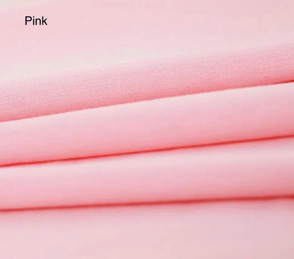 100% Cotton Fabric –1.45 meters by 1 meter – 20 colors Soft, Breathable & Skin-Friendly