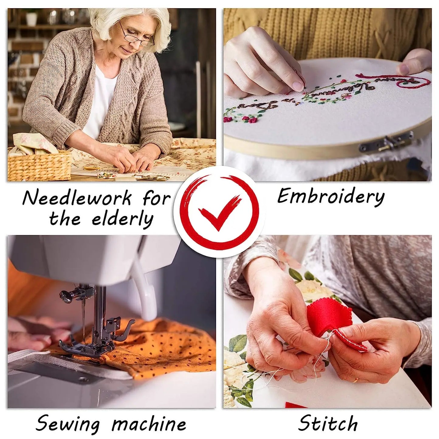 5 or 10 piece Easy Automatic Needle Threader