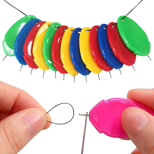 5 or 10 piece Easy Automatic Needle Threader
