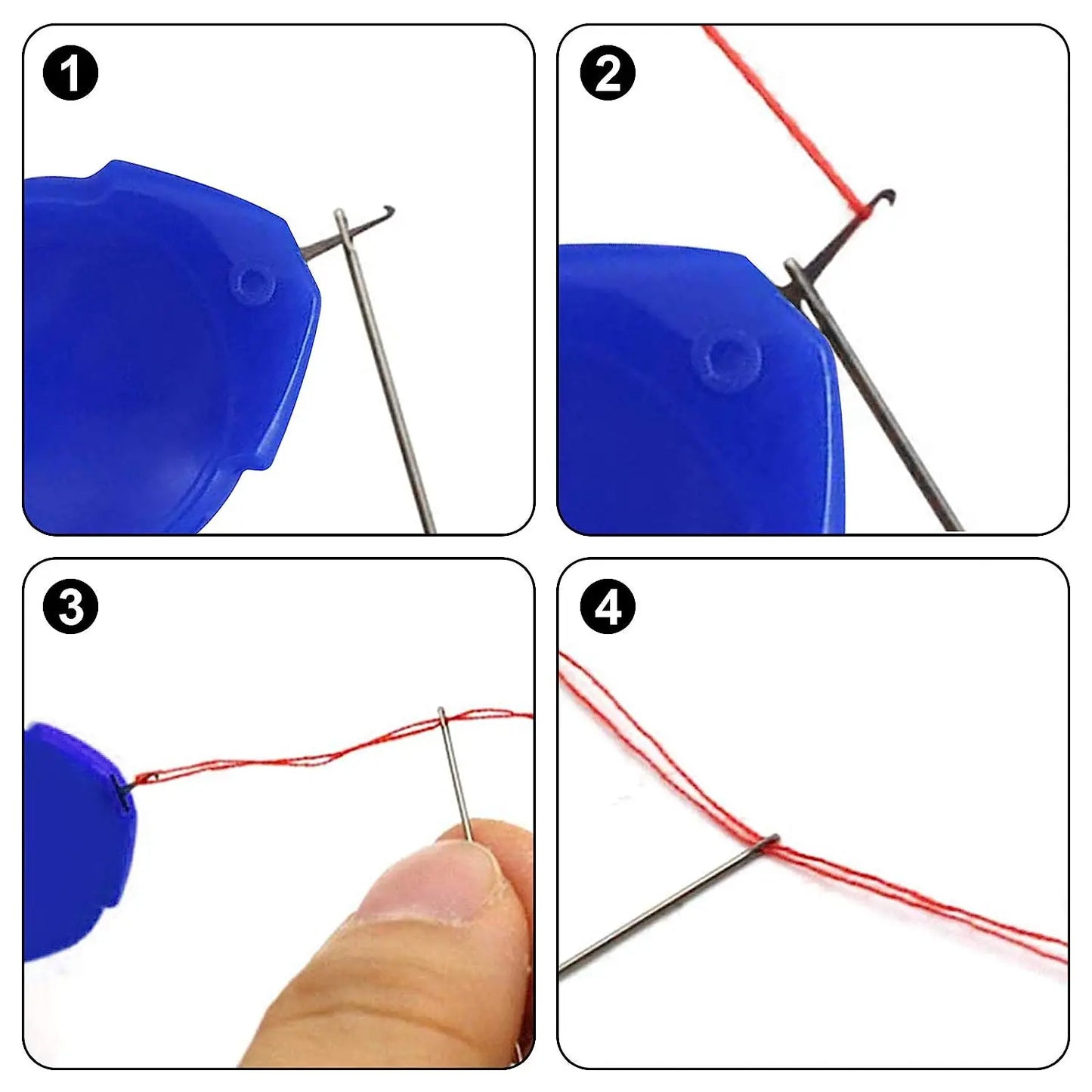 5 or 10 piece Easy Automatic Needle Threader