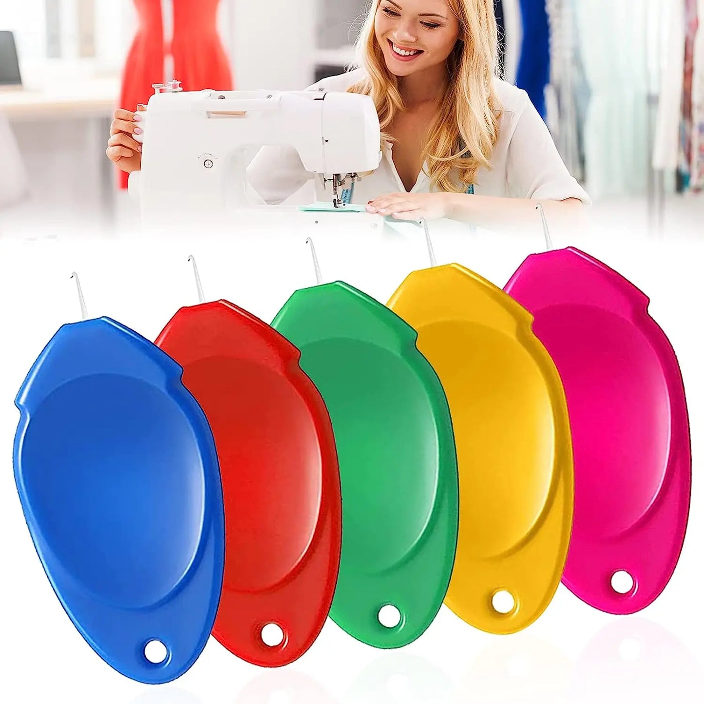 5 or 10 piece Easy Automatic Needle Threader