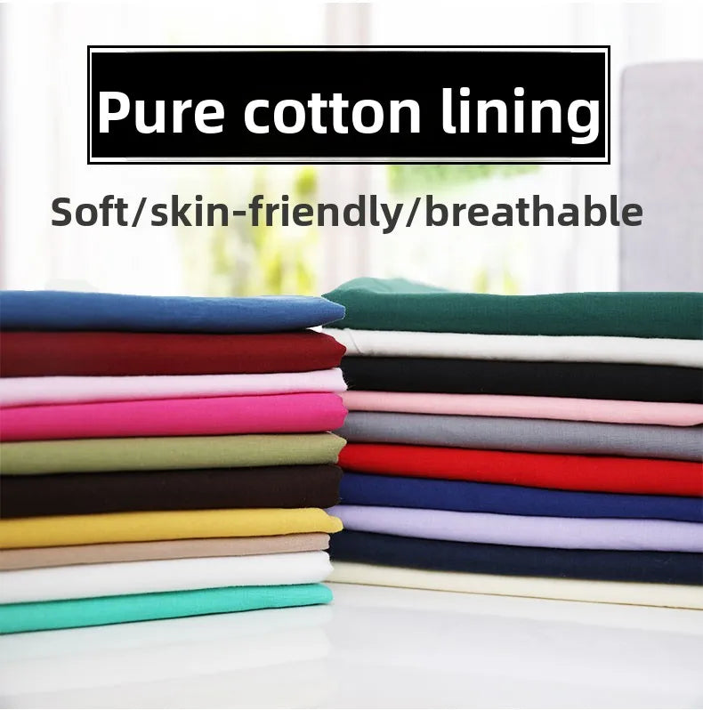 100% Cotton Fabric –1.45 meters by 1 meter – 20 colors Soft, Breathable & Skin-Friendly