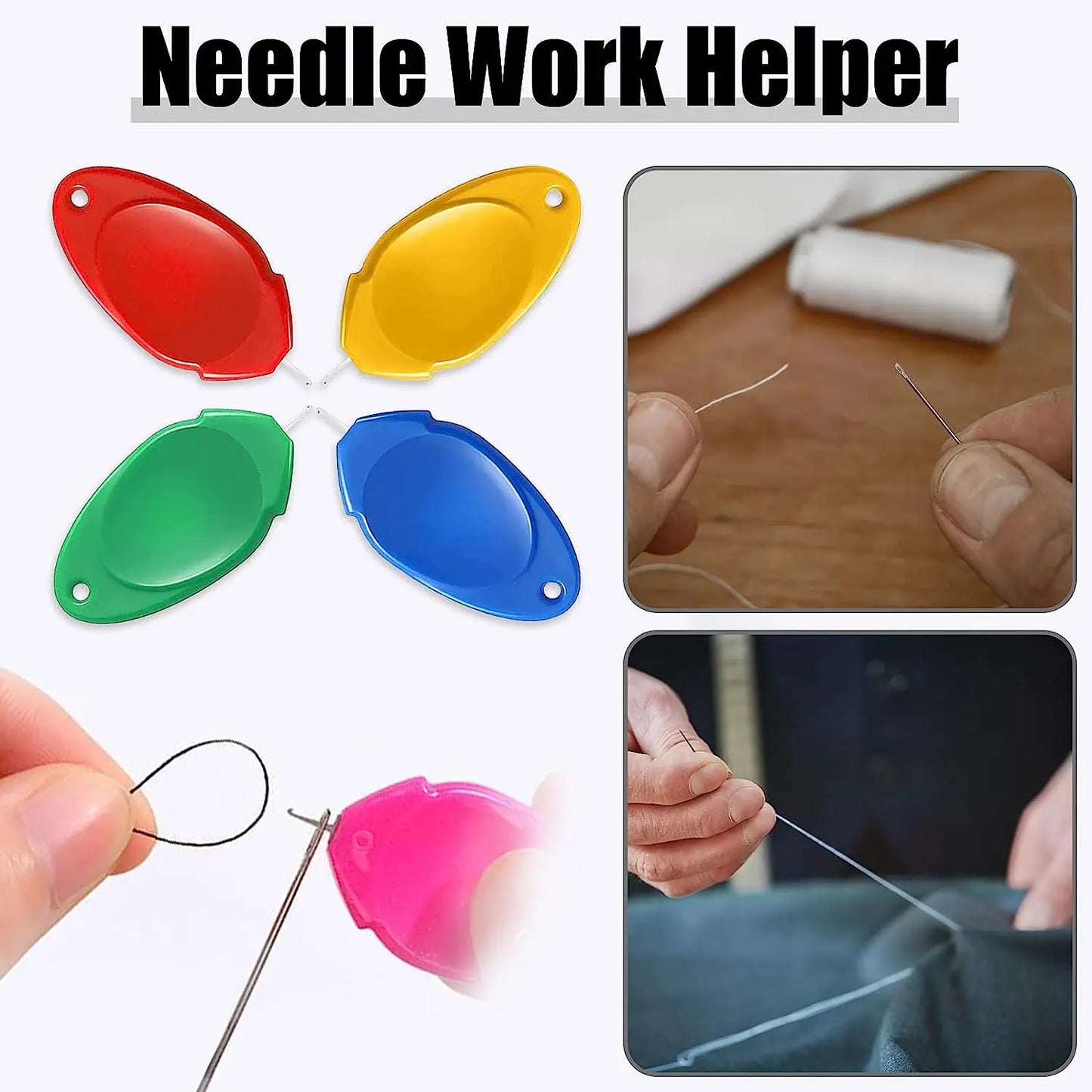 5 or 10 piece Easy Automatic Needle Threader