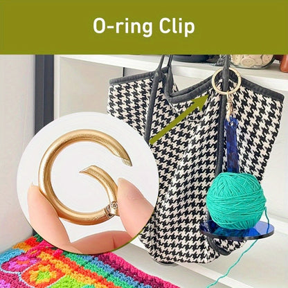 Portable Wrist Yarn Holder – No-Tangle Yarn Spinner for Knitting & Crocheting