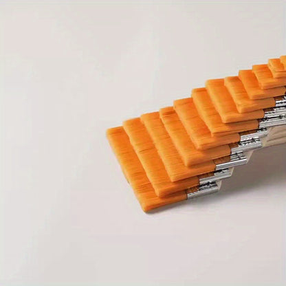 6PCS Nylon Brush Set Large Medium Small Sizes Multi Purpose Brushes