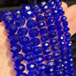 Genuine Multicolor Faceted Rondelle Beads (60-110pcs)